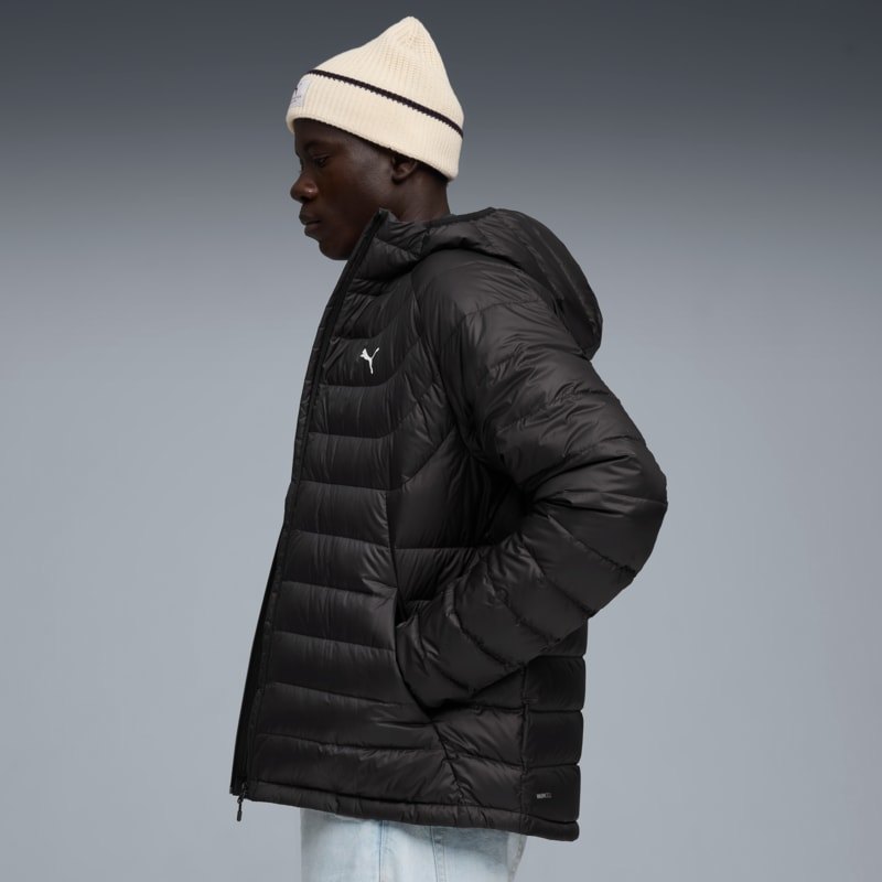 PUMA Training PACKLITE Kapüşonlu Mont Mont – ikinci el, Siyah, İyi 3