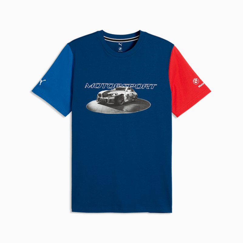 PUMA Motorsport BMW M Motorsport ESSENTIALS Tişört – ikinci el, Lacivert, Harika