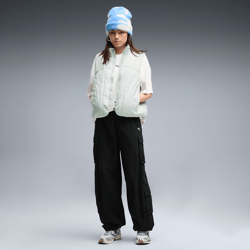 PUMA Sportstyle ESSENTIALS Kargo Pantolon Eşofman & Tayt – ikinci el, Siyah, Çok İyi 3