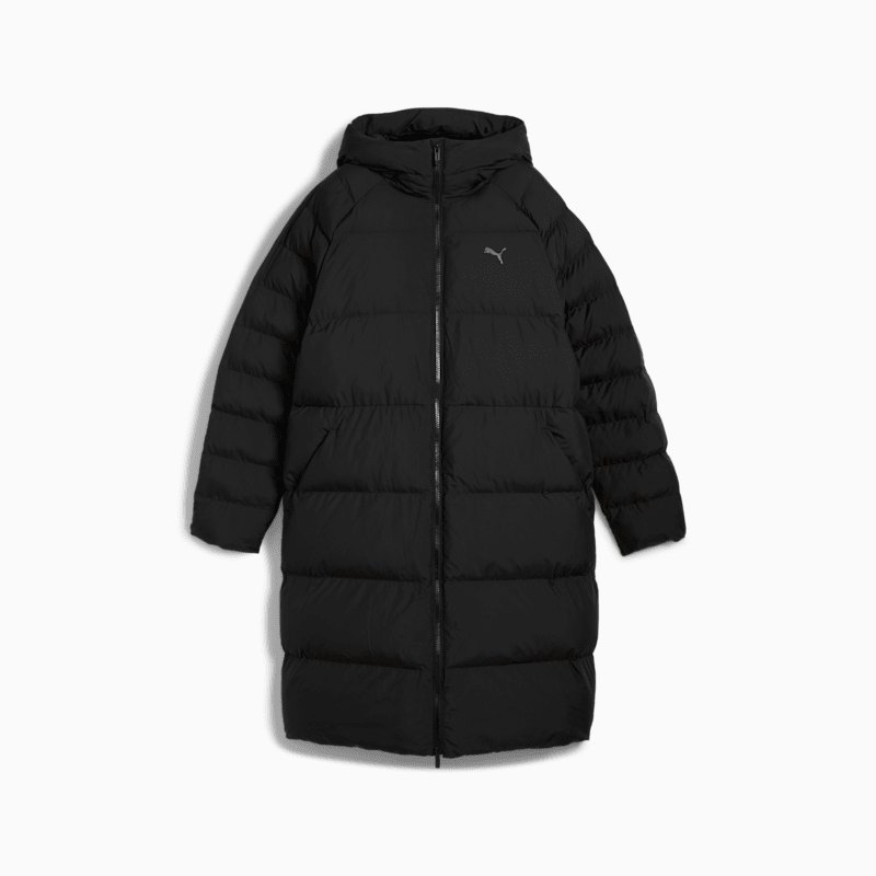 PUMA Sportstyle PUMA Mono Kapüşonlu Uzun Şişme Mont – ikinci el, Siyah, İyi