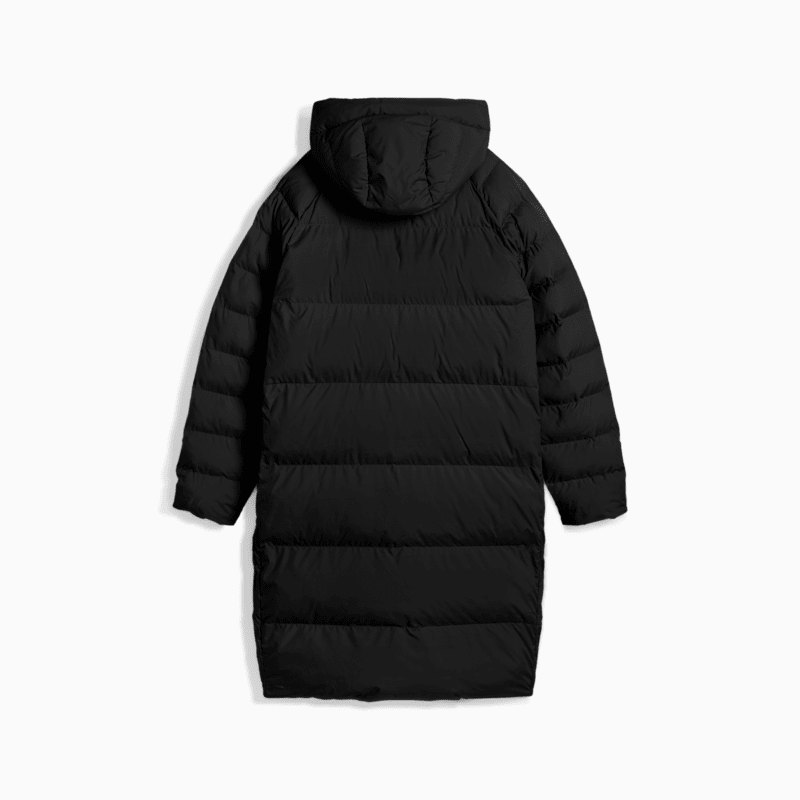 PUMA Sportstyle PUMA Mono Kapüşonlu Uzun Şişme Mont Mont & Ceket – ikinci el, Siyah, İyi 2