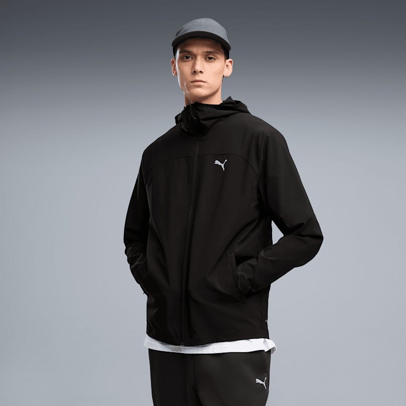 PUMA Training PUMATECH 4-Way Stretch Ceket Mont & Ceket – ikinci el, Siyah, İyi 3