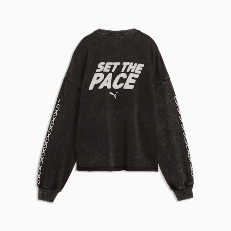PUMA Running Run Culture COLLECTIVE Sweatshirt Sweatshirt & Hoodie – ikinci el, Kahverengi, Harika 2