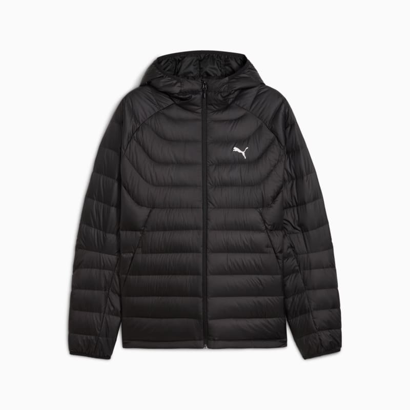 PUMA Training PACKLITE Kapüşonlu Mont – ikinci el, Siyah, İyi