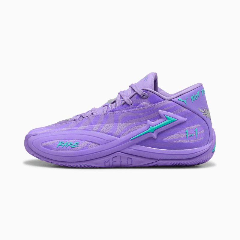 PUMA Basketball MB.06 Shooting Star – ikinci el, Mor, Çok İyi